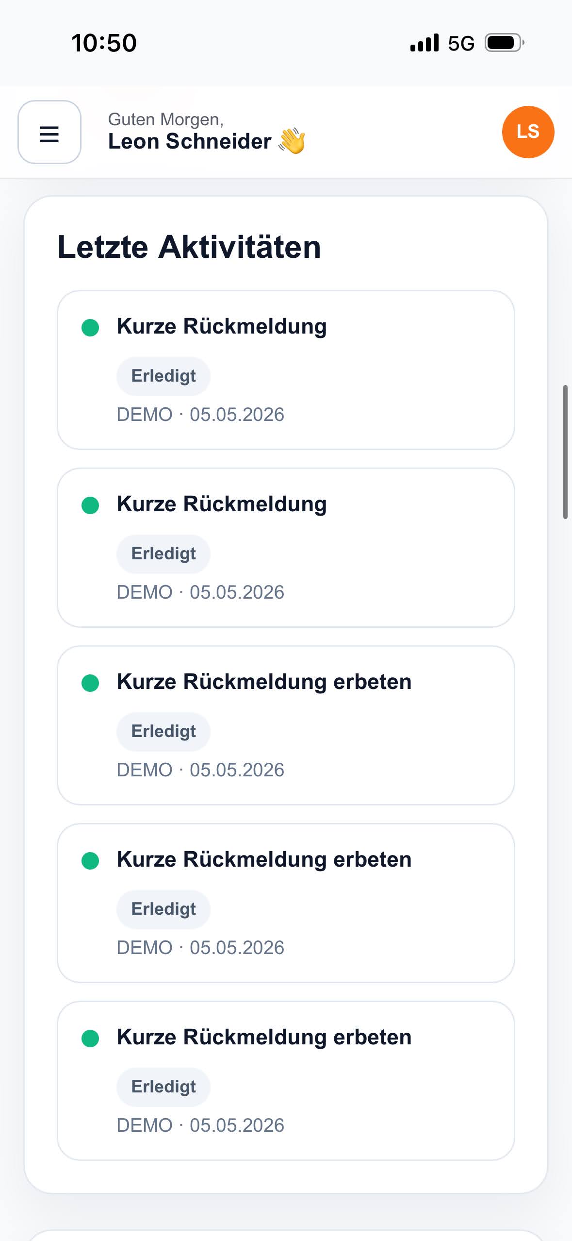 Aktivitäten